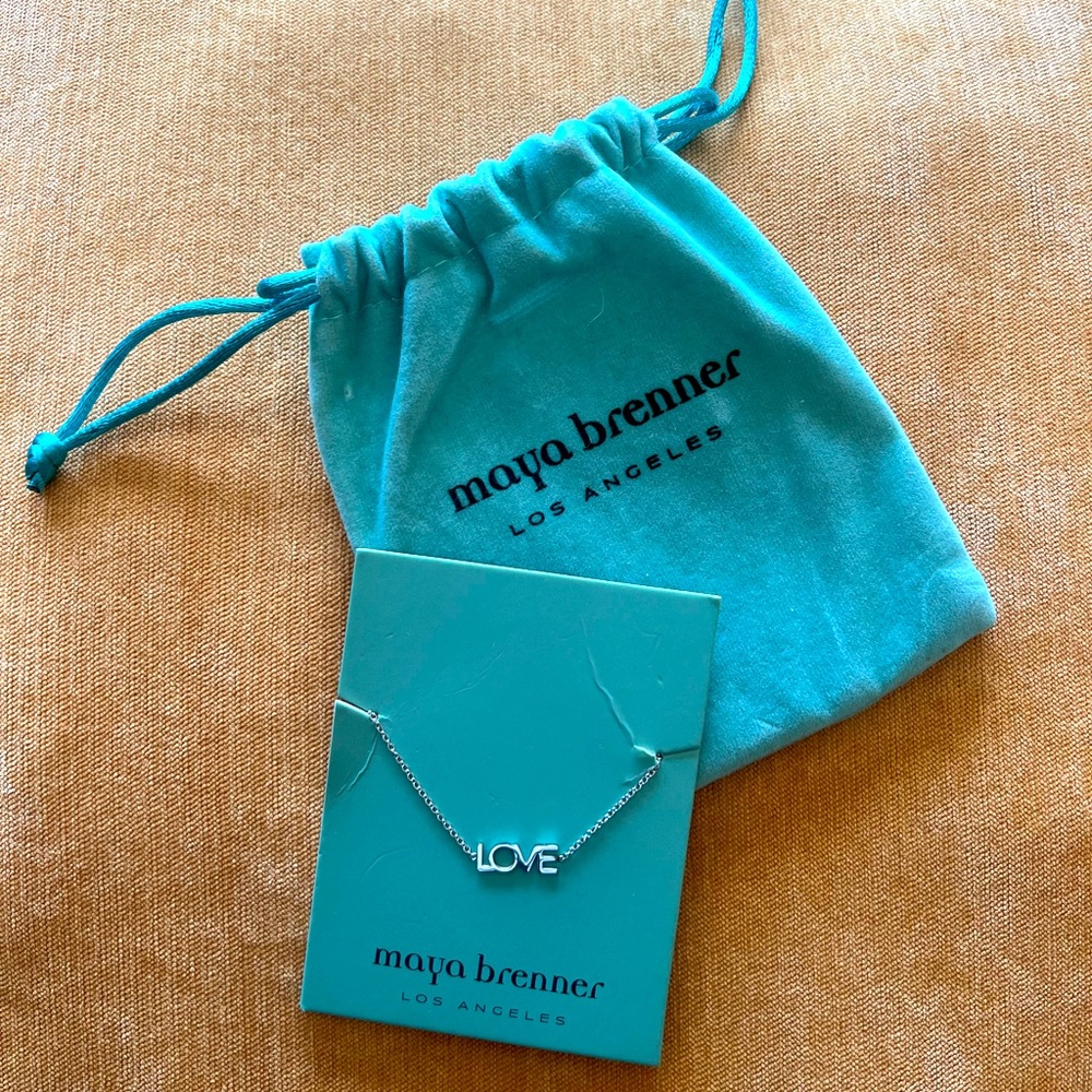 Maya Brenner Love Bracelet Silver